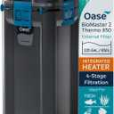 OASE BioMaster 2 Thermo 850 Canister Filter for Aquariums External Aquarium Filter with Built-in Heater EasyClean Pre-Filter, Quiet Operation Freshwater & Saltwater, Up to 225 Gallons