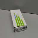 KOPPALIVE 4-Pack Solid Brass Kitchen Cabinet Pulls, Gold Modern T-Bar Handles, 6-5/16-Inch Hole Center Hammered Handles for Dresser Drawer Cupboard, 8-1/8 Inch Total Length, Polished Finish