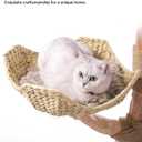 Sopapets Solid Wood Cat Tree, Modern Cat Tower for Indoor Large Cats, Beige