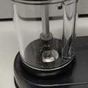 Electric Salt and Pepper Grinder Set Automatic Battery Pepper Mill Shakers Adjustable Coarseness Upgraded Larger Capacity with Led Home and Kitchen Appliances Birthday Gifts for Women Mom (Black/Black)