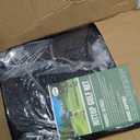 Sports Netting,Golf Practice Net Hitting Net with 33Feet Nylon Rope Also for Baseball, Hockey, Soccer, LAX and More - 10x10ft/10x15ft/10x20ft/10x25ft/10x30ft/10x40ft/10x55ft