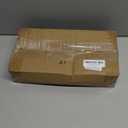 efluky Ironing Board Hanger with Removable Hooks, Ironing Board Holder Wall Mount for T/Y Type, 12.59" L x 5.9" W x 2.36" H, Black