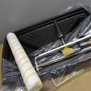 Paint Roller Kit, Rocfinity Paint Roller with 6ft Extension Pole,12"18" Painting Supplies for Walls & Ceilings,Paint Brushes for Home Interior Outside,Long Roller with Tray & Painters Tape