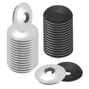 100-Pack EPDM Bonded Sealing Rubber Washers, 304 Stainless Steel 1/4" x 3/4" OD Neoprene Rubber Washers Gasket for Bolts/Screws/Machinery/Ships/Roof 100-Pack EPDM Bonded Sealing Rubber Washers, 304 Stainless Steel 1/4" x 3/4" OD Neoprene Rubber Washers Gasket for Bolts/Screws/Machinery/Ships/Roof