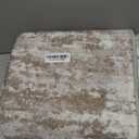 Runners for Hallways Ultra Non-Slip 2x10 Long Runner Rugs Washable Abstract Tear and Stain Resistance No Pile Lightweight Modern Rug Runners for Entryway, Kitchen, Walkway, Entrance, Brown