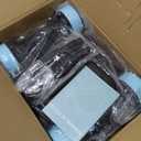 Roller with 4 Wheels: Automatic Rebound Abdominal Wheel for Core Workout, Workout Equipment for Home and Gym, Abdominal Exercise Roller for Men and Women