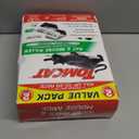Tomcat Rat and Mouse Killer Disposable Stations for Indoor/Outdoor Use: Child and Dog Resistant, Pre-Filled, Easy Monitoring, 2-Pack