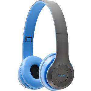 Hybrid Noise Cancelling Headphones, Wireless Bluetooth, Mic, Deep Bass, Soft Earpads, Fast Charging, Transparent Modes Blue