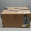 Persilux Zebra Blinds for Windows, Cordless Roller Shades Window Treatments (21" W x 64" H, White) Light Filtering Dual Layer Roller Window Shades Light Filtering Sheer Shades for Home and Office