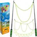 Bubble Wand,3 Style Giant Bubble Wand Outdoor Toy for Kids, Recyclable Stainless Steel,Telescopic Design Bubble Party Favors, Works Best Bubbleventi Bubble Mix