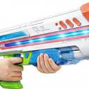 ZIFFY Electric Water Gun with LED, Automatic High-Power Squirt Guns for Adults Kids,Long Range, Auto Water Blaster, Summer Outdoor Swimming Pool, Backyard, Beach Water Game Fighting Play Pool Toys