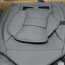 TTX LIGHTING Seat Covers Fit for Dodge RAM 2002-2025 2026: Compatible with RAM 1500 2500 3500 Crew Quad Regular Cab Full Set Pickup Truck Seat Covers(Flat Bench, 5 Seats, Black & Grey)