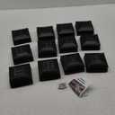 VOLISUN 4x4 Solar Post Cap Light 12pack,Solar Fence - Cap Lights Outdoor Waterproof for Wooden/Vinyl Post,Black Deck Post Cap Light Solar Powered with Warm White for Garden/Patio/Porch