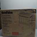 duraflame Freestanding Electric Fireplace Stove Heater with 3D Flame Effect for 1,000 Sq. Ft. Room, Navy