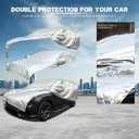 Hail Protector Car Cover, Anti Hail Multilayer Thickened Full Car Cover, for SUV Jeep-Length (194.8-204.7 Inch) Outdoor Waterproof All Weather