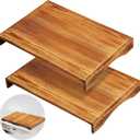 Juexica 2 Pcs 15" x 22" Rv Stove Top Cover Board for Countertop Cutting Board Stove Top Wood Cutting Board for Rv Camping, Electric Range