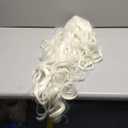 IMSTYLE White Lace Front Wigs Long Wavy Synthetic Wig for Women Natural Hairline Mera Cosplay Party Halloween Heat Resistant Hair 26 inch (Snow White)