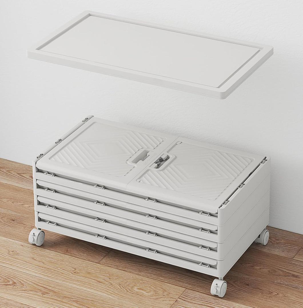 additional Extra Large Lids for UAMFURI 160QT storage bins,Lids only (160QT/165QT, White-2pcs)
