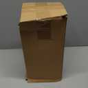 Solid Wood Paper Towel Holder for Countertop, 13.58" x 7.09" Barrel-Style with One-Handed Tear Design, Fit Most Standard Kitchen Paper Towel Rolls, Farmhouse Papers Towels Dispenser(Brown)