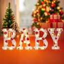 Strawberry Baby Shower Decorations for Girl,A Berry Sweet Baby Is On The Way Decor,Its A Girl Strawberry Themed Paryt Decorations,Light Up Sign for Centerpieces Table Gender Reveal Decoration