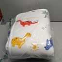 Lillibearas Pack and Play Mattress 38" x 26" x 1.5", Firm Support and Comfort Foam, Soft Playard Mattress for Babies and Toddlers, Baby Essentials Items (Dinosaur)