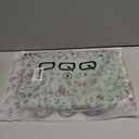 OQQ Women's 3 Piece Tank Tops Strappy Sleeveless Square Neck Stretch Tee Shirts Crop Camis (S)