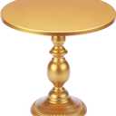 12 Inch Cake Stand Round Cupcake Stands Metal Dessert Display Cake Stands, Gold