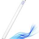 Active Stylus Pen for Touch Screens,Dual Pen Tips for Drawing Writing,High Precise Universal Digital Pencil for A-pple i-Phone 16/15/14/13/12/11/X/8/7,i-Pad Air/Pro/Mini,Tablet/Phone/Sam-Sung/K-indle