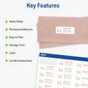 Avery Easy Peel Printable Address Labels with Sure Feed, 1" x 2-5/8" Customizable Stickers, White, 750 Blank Mailing Labels, Great for Mailing, Shipping, and More (5260)