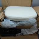 Ergonomic Office Chair, High-Back Mesh Computer Desk Chair with Adjustable Height, Lumbar Support, Flip-Up Armrests,headrestand Swivel Rolling Design for Home and Office Use (04white-black)