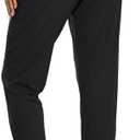 baleaf Womens Hiking Pants Lightweight Quick Dry Joggers High Waist 5 Zipper Pockets Travel Athletic UPF50+ (L)