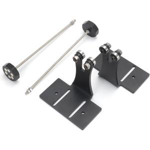 Motorcycle Moped Crank Crankshaft Truing Stand Runout Measurement Tool with 1/4" Steel Roller Bearing Posts & Magnetic Mounts for Dirt Bikes Scooters Mopeds