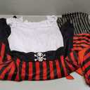 Morph Adult Pirate Costume Women Halloween Lady Pirate Outfit Cast (Medium)