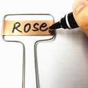 Pack of 30 Copper Plant Labels for Garden, Metal Plant Markers Nameplate, Plant Tags for Outdoor and Potted Plants (10" x 2.6")