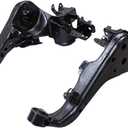 Rear Left and Right Suspension Trailing Control Arm Knuckle for Nissan Rogue 2.5L 2008-2015, Rogue Select 2.5L 2014-2015