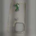 Blingy's for iPhone 13 Pro Case (6.1 inch), Funny Dinosaur Pattern Fun Cartoon Animal Style Transparent Soft TPU Protective Clear Case (Dinosaur)