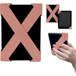 2 x Strapsicle Hand Strap for Kindle Accessories Comfy Silicone Grip Alternative to Case or Cover Fits Basic 11th/12th Gen & 2022 Kobo NIA - Small - Caramel