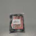 Furnigear Chair Leg Tips Caps Non-Slip Rubber Leg Tips 3/4 Inner Diameter Chair Leg Floor Protectors Round Black, 16 Pack