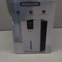 Gray Portable Dehumidifier - 120 OZ Tank, 1000 sq.ft, Dual Temp & Humidity Control, Auto-Off for Home, Bedroom, Bathroom, RV, Closet