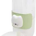 Rabbit Water Bottle, 800ml/28oz Hanging Automatic Water Dispenser for Cage, Ferret Bunny Guinea Pig Water Bowl,Suitable for Small Animal (Green, 800 ml/28 oz)