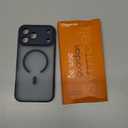 Symcele Designed for iPhone 17 Pro Max Case, Compatible with MagSafe, [Camera Protection] [15FT Military Drop Protection] Shockproof Translucent Matte Anti-Slip Phone Case, 6.9", Deep Blue