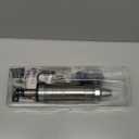 Dessert Decorating Syringe Set Icing Piping Kit Frosting Piping Kit Stainless Steels Cake Decorating Kit with 10 food grade stainless steel piping tips & 50 Disposable Piping Bags Black