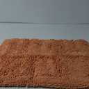 vctops Orange Fall Plush Chenille Bath Rugs 20"x31" Extra Soft and Absorbent Microfiber Shag Rug, Non-Slip Runner Carpet for Tub Bathroom Shower Mat (Orange,20"x31")