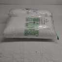 Amazon Basics Down Alternative Bed Pillows and Pillow Protector Case 2-Piece Set, Medium Density, Standard - Pack of 2, White, 26"L x 20"W