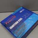 Set of 8 Round Ignition Coils UF262+ 41-962Spark Plugs+ 748UU 8mm Spark Plug Wires for Chevy Avalanche Express Tahoe Silverado Suburban 1500 2500 3500/GMC OEM# D585 (UF262 black +748UU+41-962)