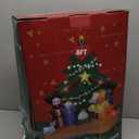 8FT Christmas Inflatables Nativity Scene Outdoor Decorations with LED Lights, Large Nativity Set, Blow Up Christmas Inflatable Decorations for Xmas Party Lawn