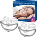 2 Packs Replacement Nasal Pillows for Airfit P10 Large, FSA/HSA Eligible, Lighter Weight and Better Seal, Replacement CPAP Supplies with Softer Silicone