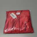 Newrara Unisex Shiny Kindergarten Graduation Gown Cap with Tassel (Red)