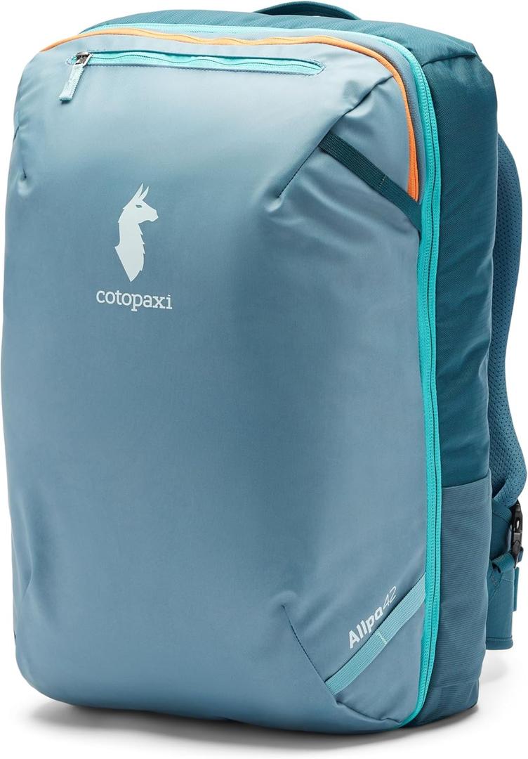 Cotopaxi Allpa 42L Travel Pack, Blue Spruce and Abyss