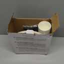 AIRE 175PCS White and Gold Paper Plates Party Supplies for 25 Guests Disposable Party Decorations Dinnerware Golden Dot Paper Plates Napkins Cups Gold Plastic Forks Knives Spoons for Wedding Birthday